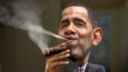 Barack Obama Cuban DonkeyHotey