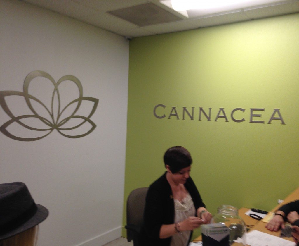 Check-in at Cannacea