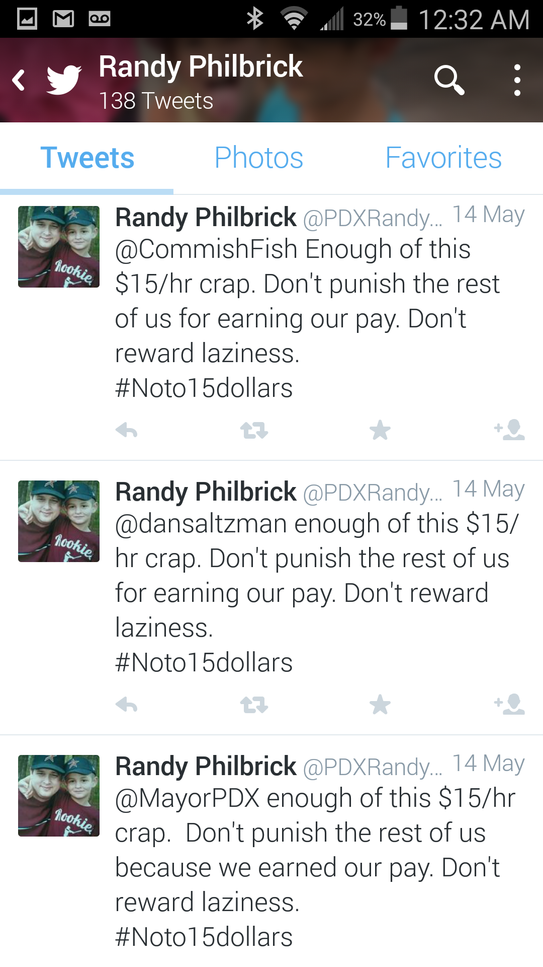 Randy Philbrick Lazy