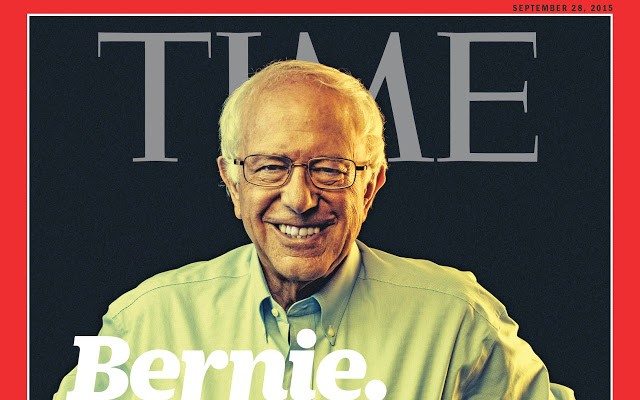 Bernie Sanders on Cover of Time
