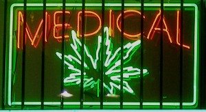 medical marijuana sign california