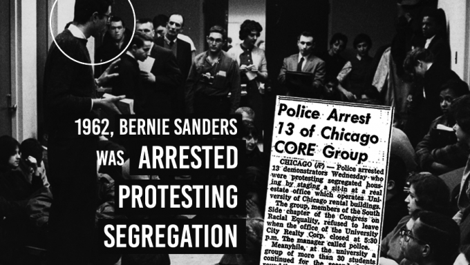 Bernie Sanders Civil Rights