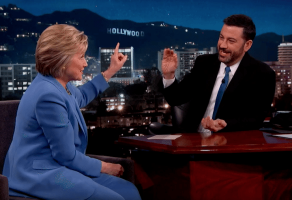 Hillary Clinton on Jimmy Kimmel