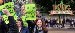 Right to Grow Protest