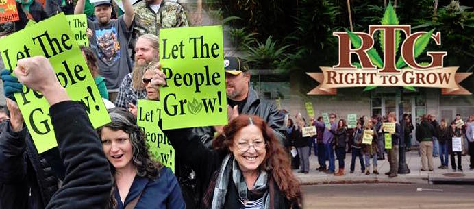 Right to Grow Protest