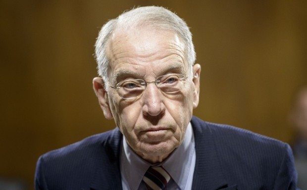 Chuck Grassley believes that "good people don’t smoke marijuana." Photo by Brendan Smialowski/AFP/Getty Images